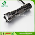 On/off button switch aluminum alloy powerful led flashlight torch